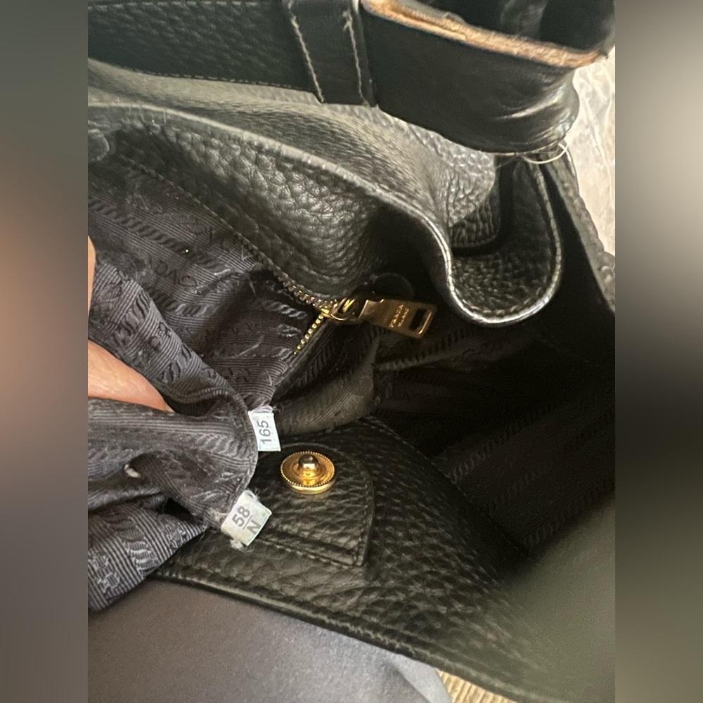 Prada Black Slouchy Shoulder Bag - Picture 15 of 16